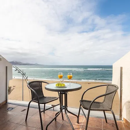 Beachfront Canteras 3 - Sea Views Terrace Apartment