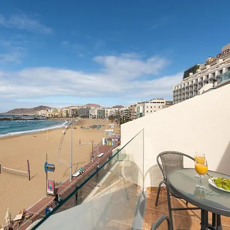 Beachfront Canteras 3 - Sea Views Terrace Las Palmas